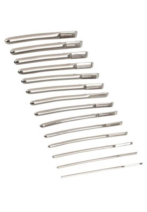 Penisplugg Steel Dilator Set 14 delar