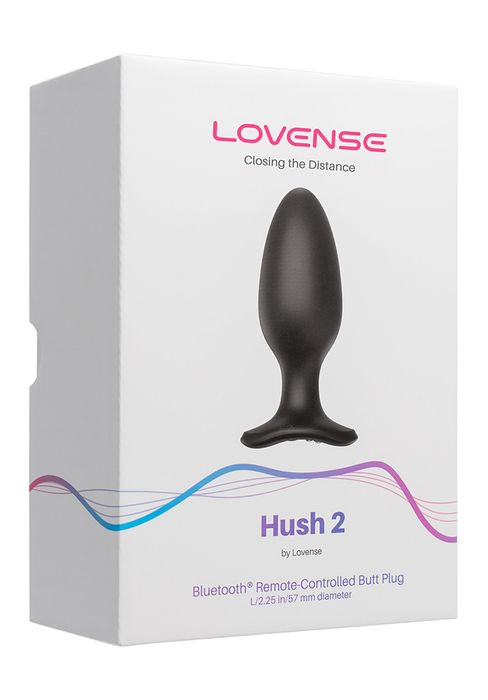 Lovense Hush 2 Bluetooth Butt Plug, 5.7 cm