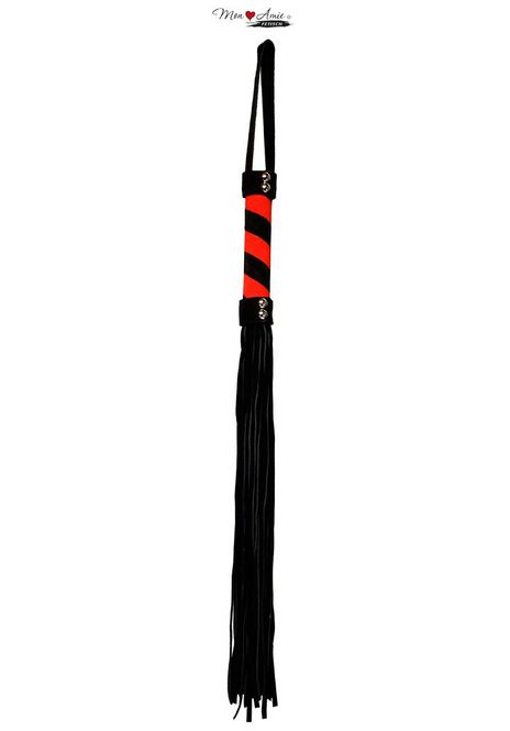 Huvudbild Mon Amie Suede Whip Long Black/Red