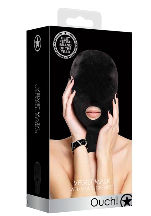 Mask With Mouth Opening