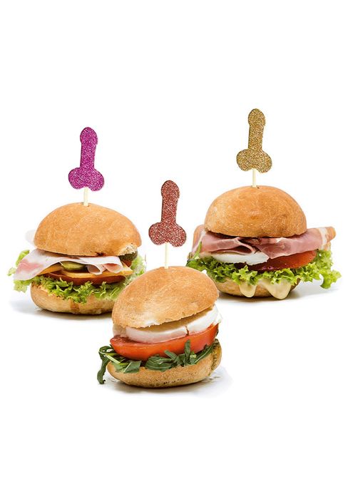 Glitterati Penis Cupcake Set