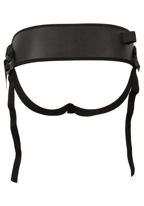 Strap-On Set, Harness 3 flexible silicone dildos