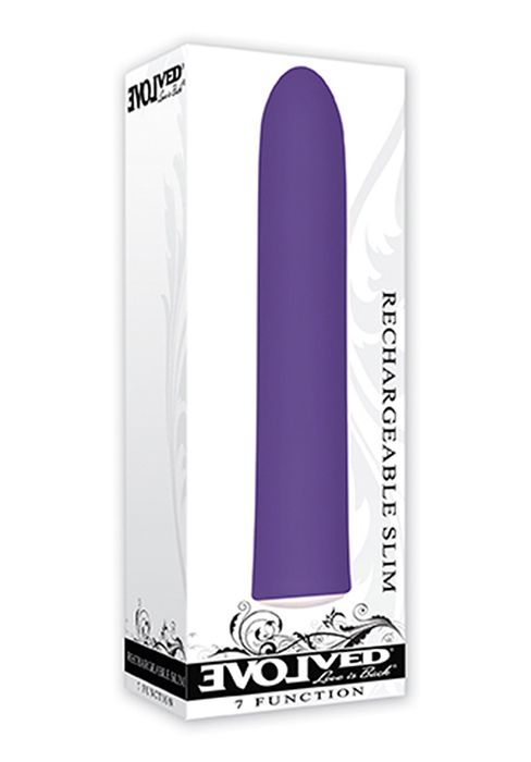 Rechargeable Slim Purple Vibe