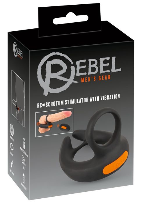 Rebel RC Scrotum Stimulator with Vibrations